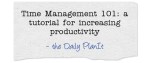 Time-Management-101
