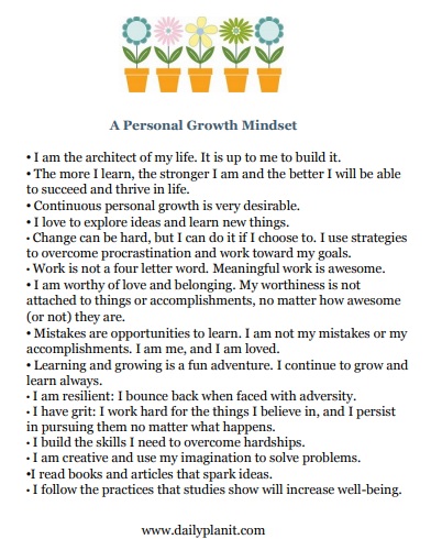 PersonalGrowthMindset
